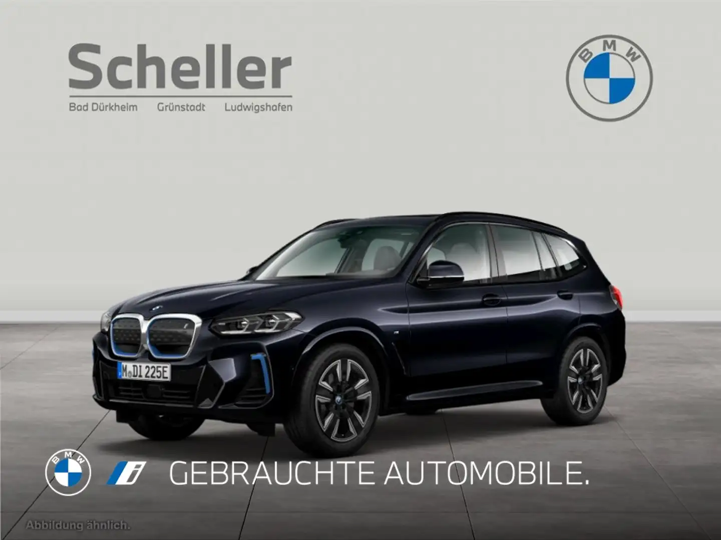 BMW iX3 (ab 2021) DAB LED WLAN RFK Parkassistent Schwarz - 1
