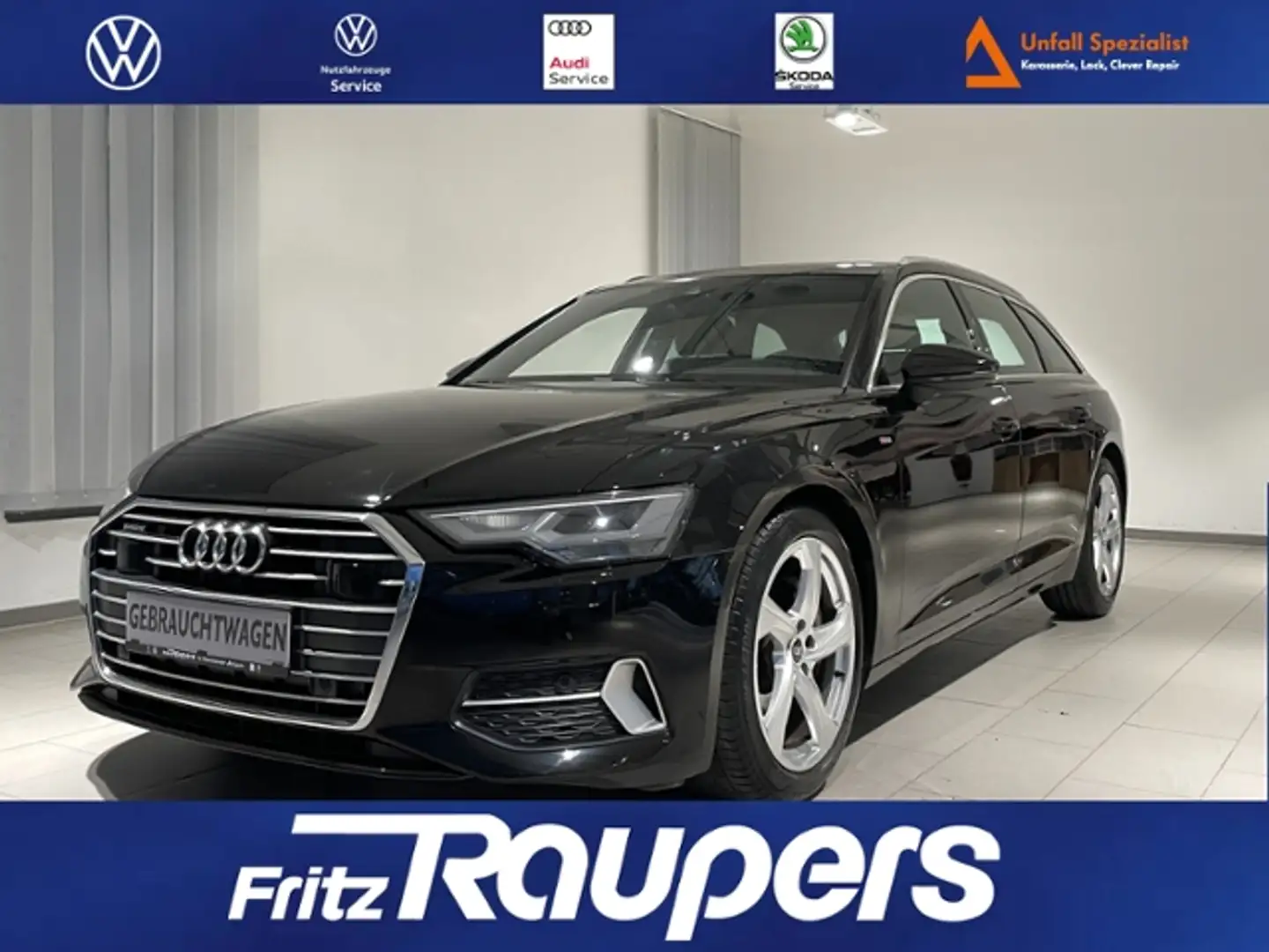 Audi A6 45 2.0 Avant quattro sport s-line +NAVI+ACC Schwarz - 1