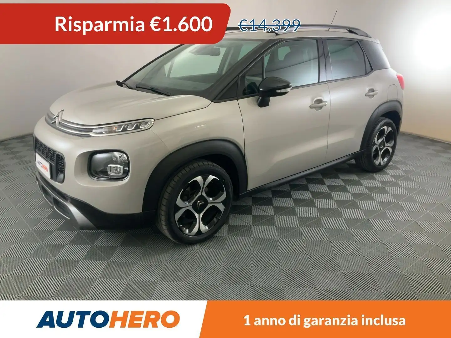 Citroen C3 Aircross 1.5 Blue-HDi Shine Grigio - 1