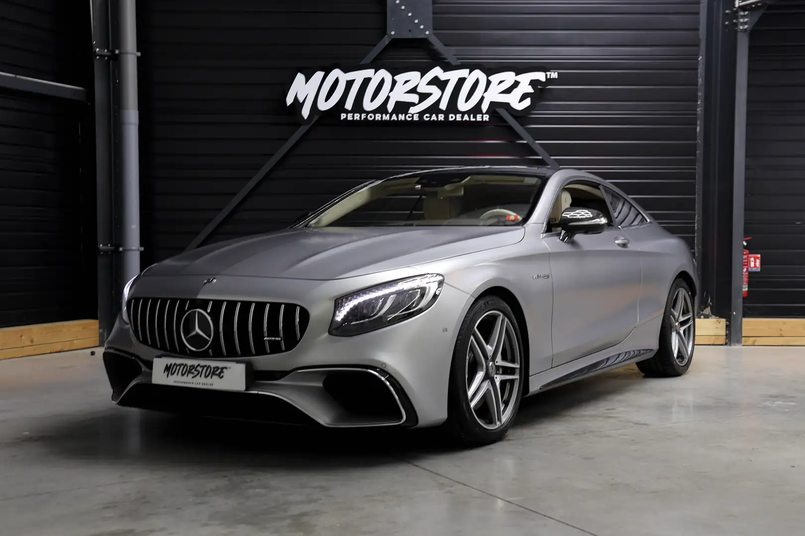 Mercedes-Benz S 63 AMG Classe S Coupé 63 AMG Speedshift 4Matic+ Argent - 1