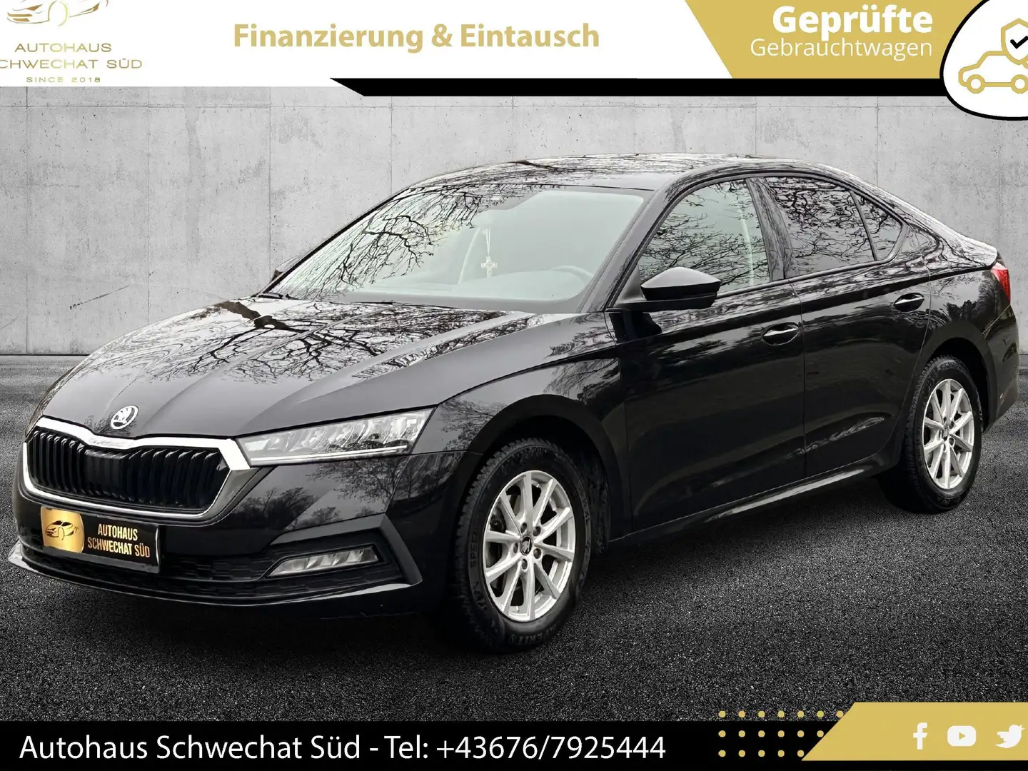 Skoda Octavia 2,0 TDI DSG Ambition // NAVI // VIRTUAL // MWST Nero - 1