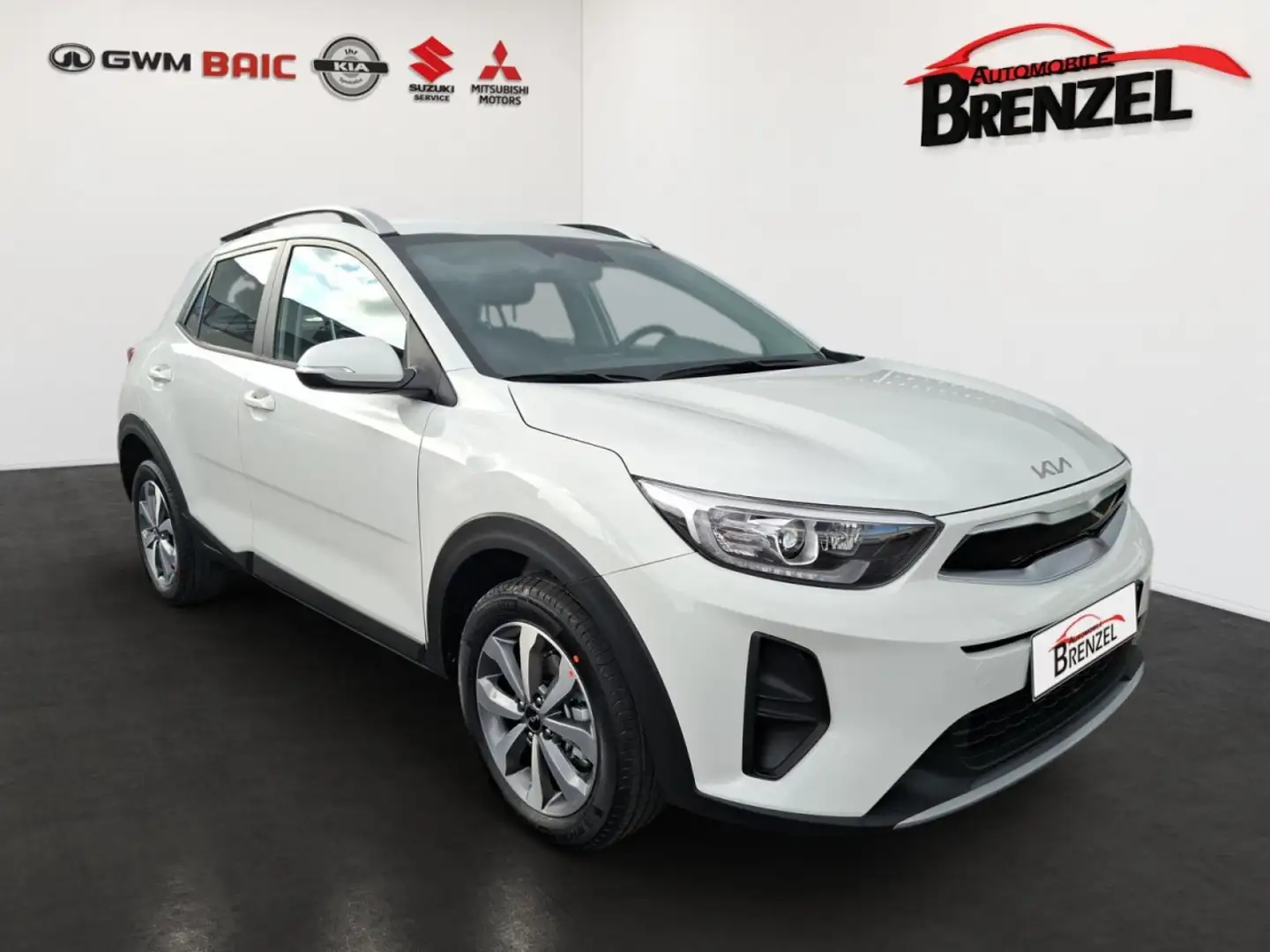 Kia Stonic 1.0 T-GDI DCT Vision Navi Klima Klima Navi Blanc - 1