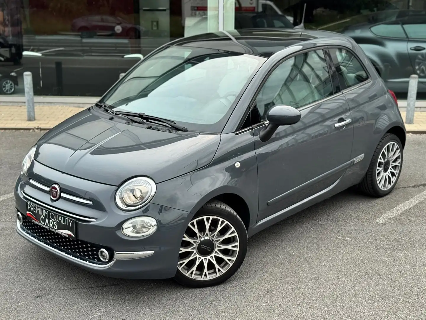 Fiat 500 1.2i / LEATHER / BI-COLOR SEATS / NAVI / CARPLAY Сірий - 2