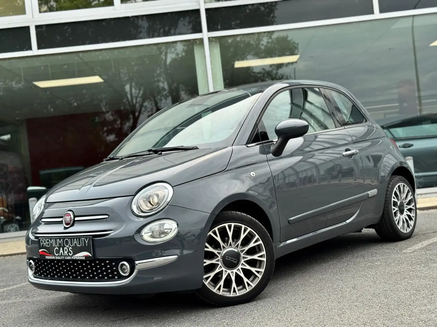 Fiat 500 1.2i / LEATHER / BI-COLOR SEATS / NAVI / CARPLAY Сірий - 1