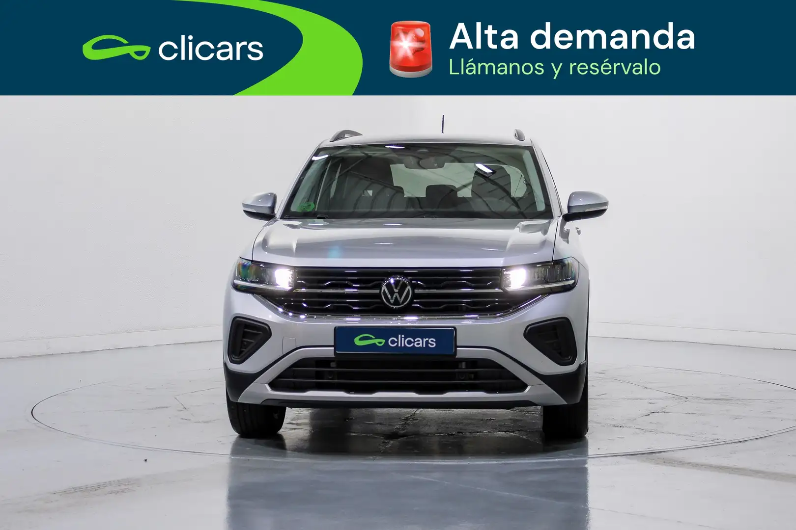 Volkswagen T-Cross 1.0 TSI Más Aut. 85kW Gris - 2