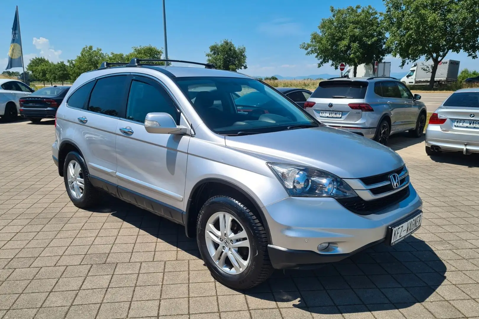 Honda CR-V Comfort AUTOMATIK 4x4 AHK ALLRAD Argent - 2