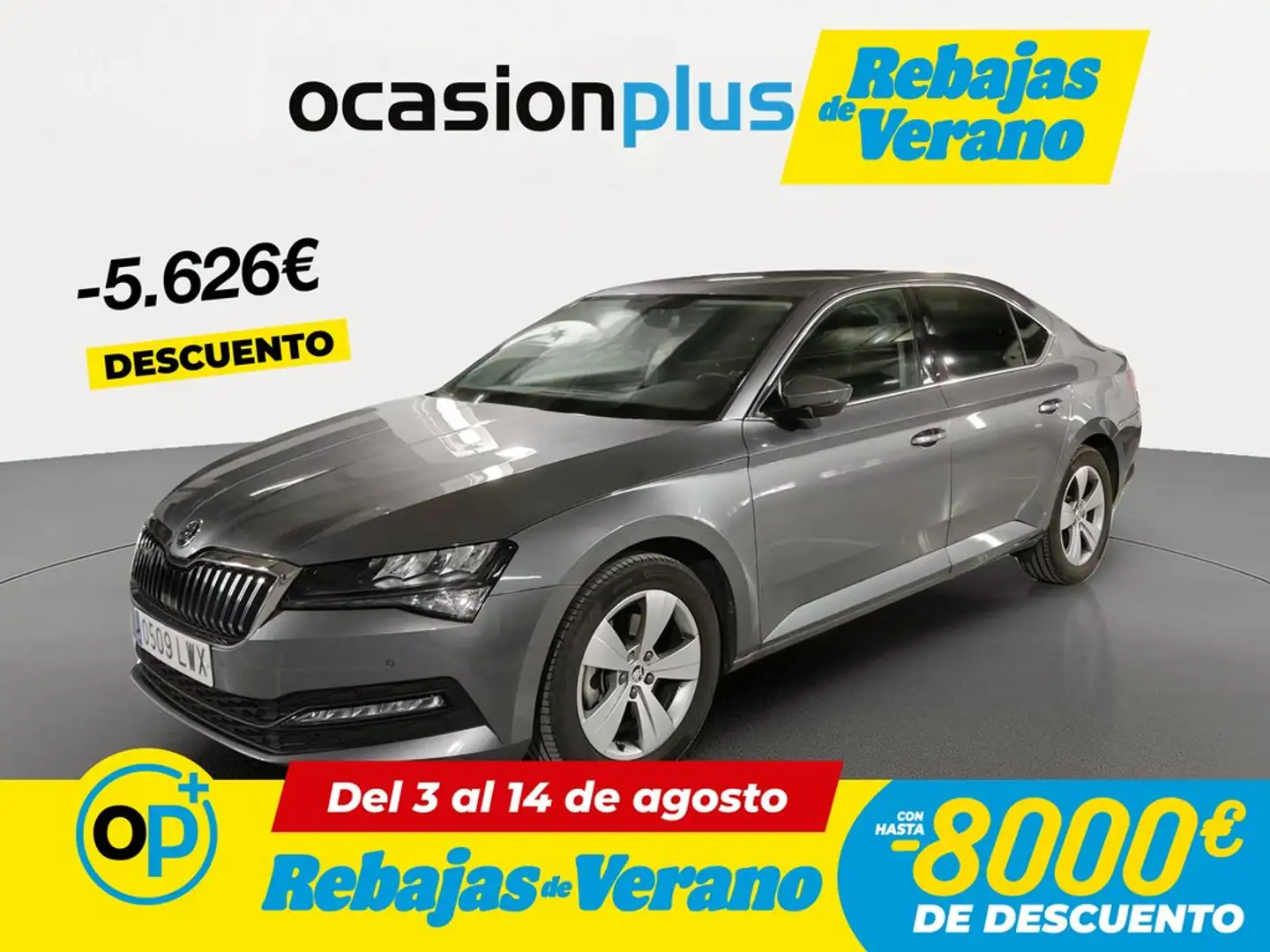 Skoda Superb 1.5 TSI Ambition DSG Gris - 1