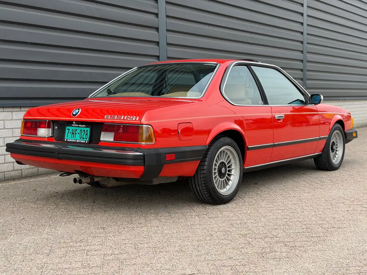 BMW 633 6-serie CSI E24 Handgeschakeld | Henna Red | Airco, foto 5