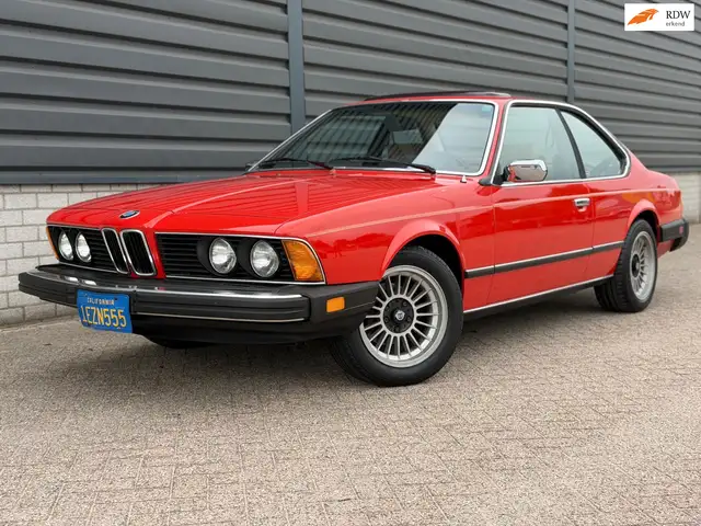 BMW 633 6-serie CSI E24 Handgeschakeld | Henna Red | Airco