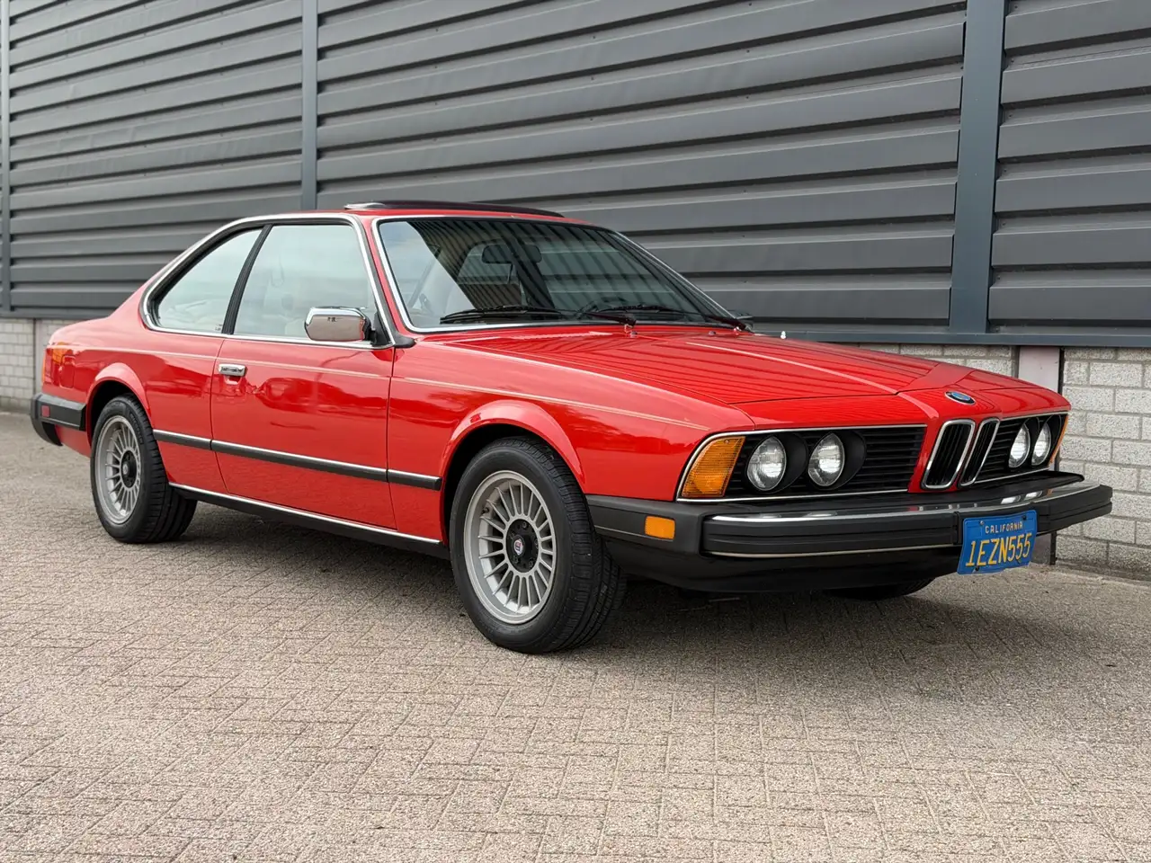 BMW 633 6-serie CSI E24 Handgeschakeld | Henna Red | Airco, foto 3