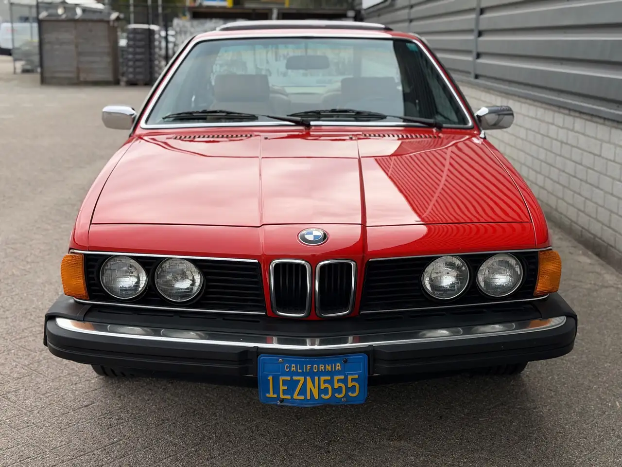BMW 633 6-serie CSI E24 Handgeschakeld | Henna Red | Airco, foto 2