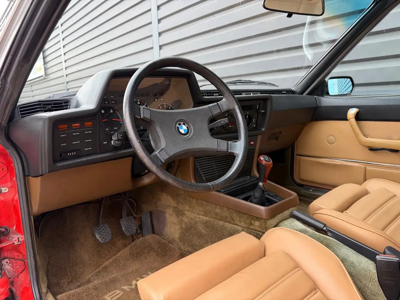 BMW 633 6-serie CSI E24 Handgeschakeld | Henna Red | Airco, foto 8