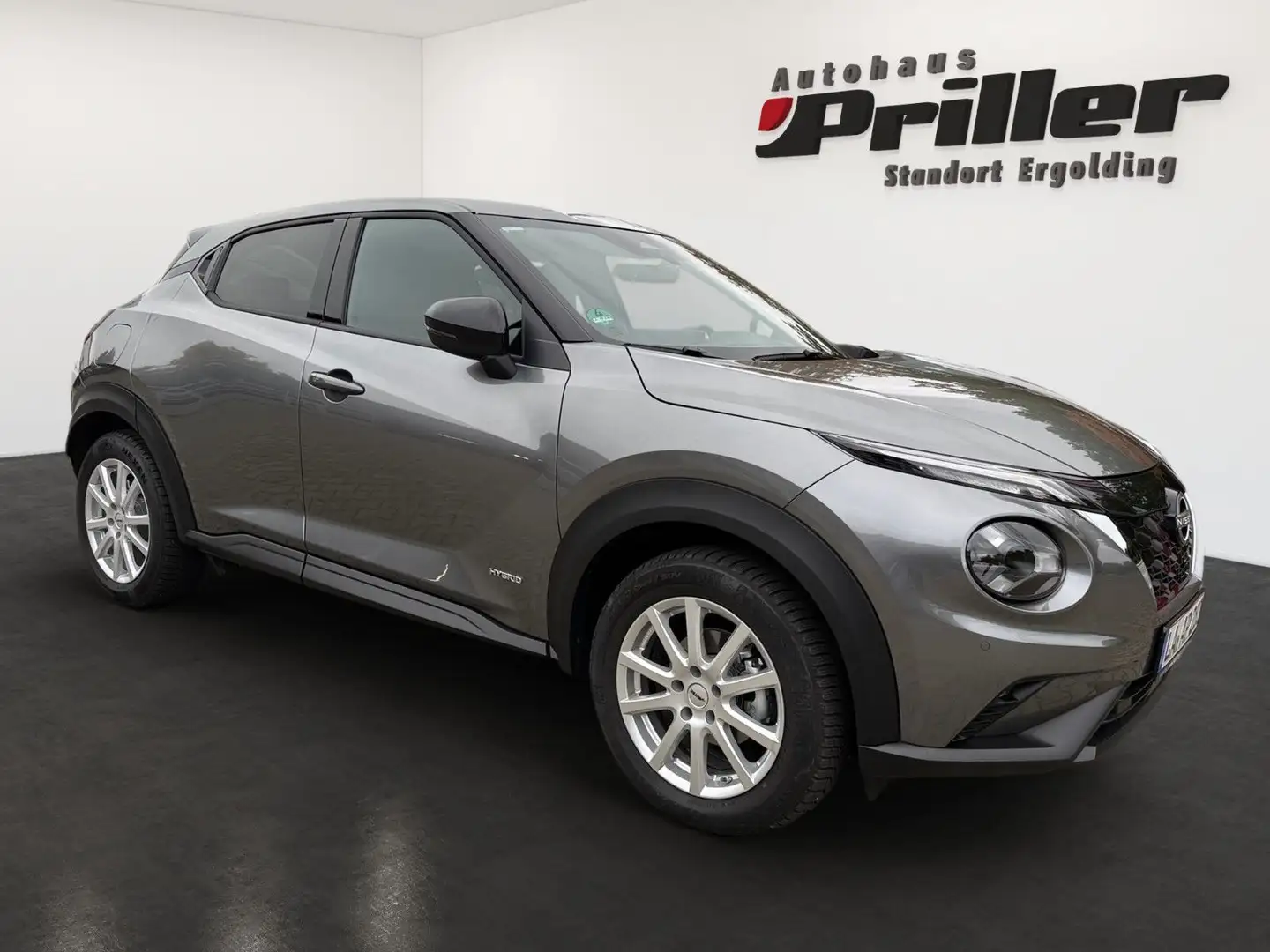 Nissan Juke 1.6 Hybrid N-Connecta *SHZ*LED*NAVI*PDC* Gris - 2