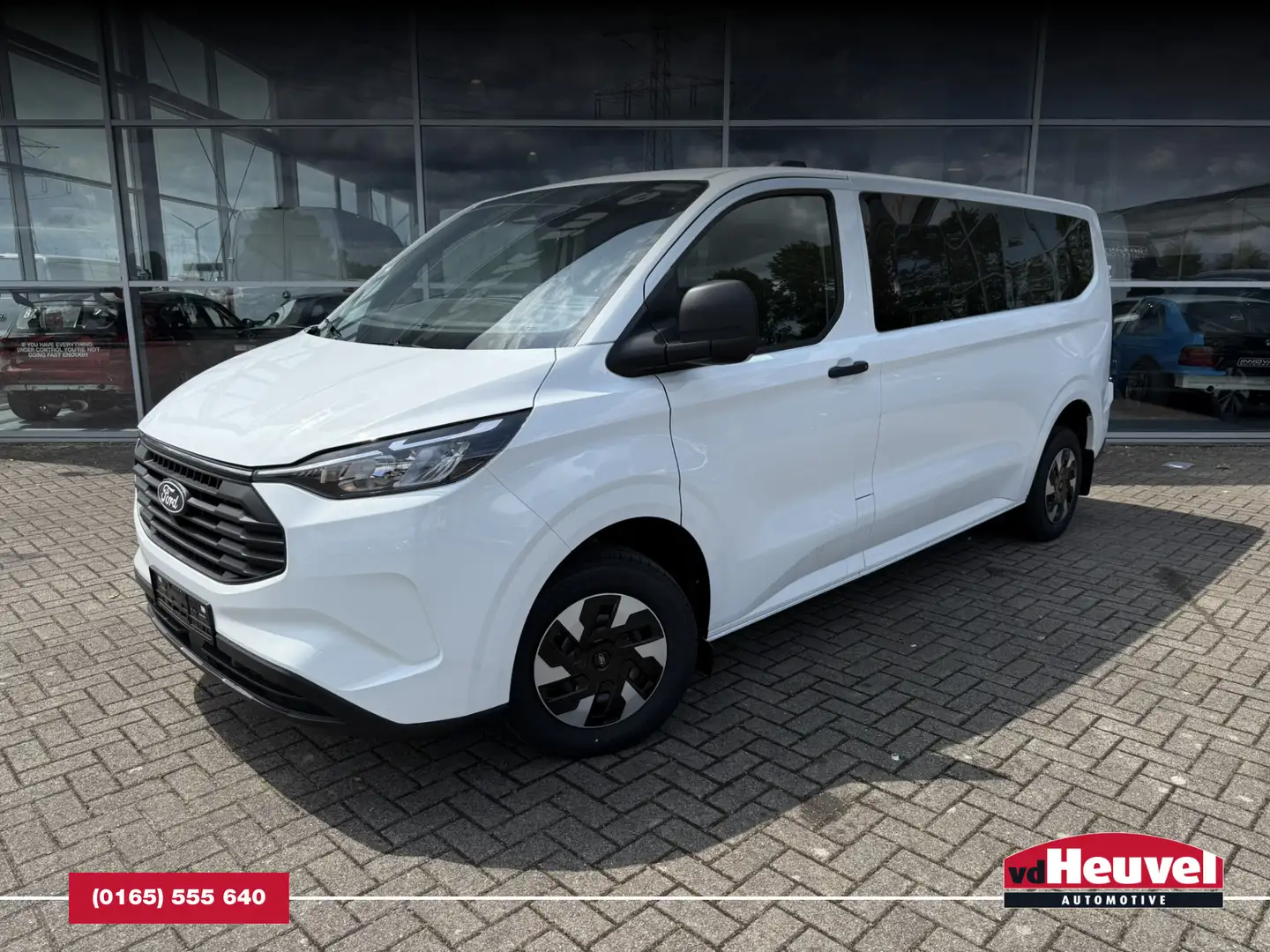 Ford Transit Custom 9p. bus | 340 L2H1 2.5 Plug-in Bianco - 1