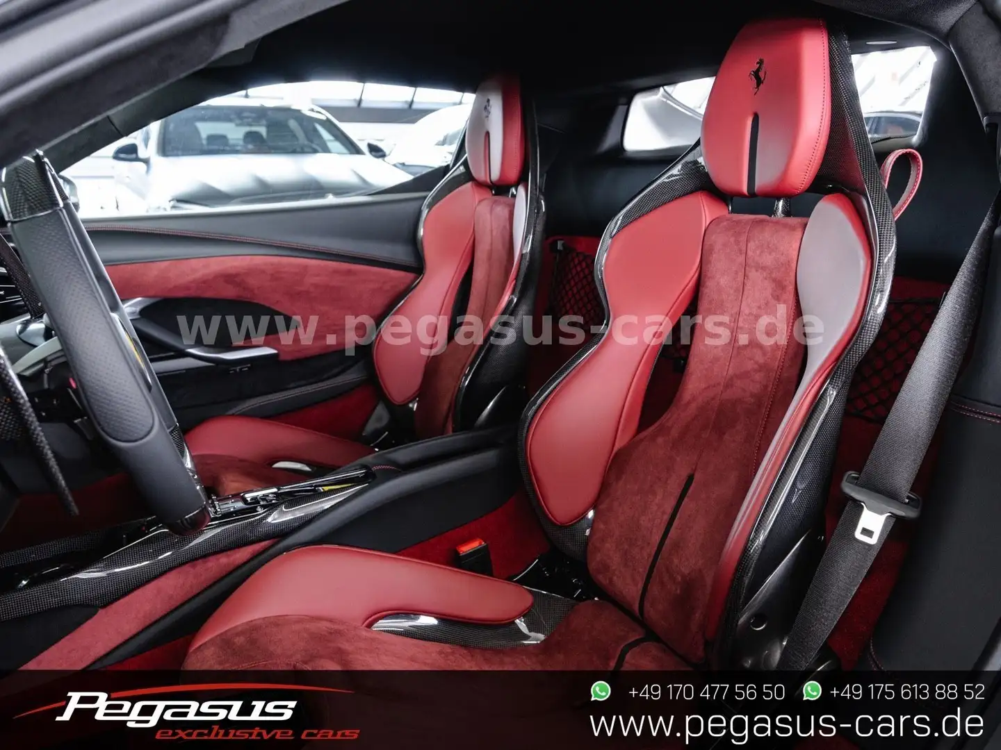 Ferrari 296 GTB *ADAS*LIFT*360*CARBON*RACING SEATS*APPLE Zilver - 2