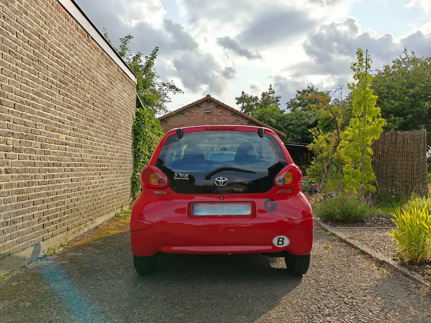 Toyota Aygo Rouge - 2