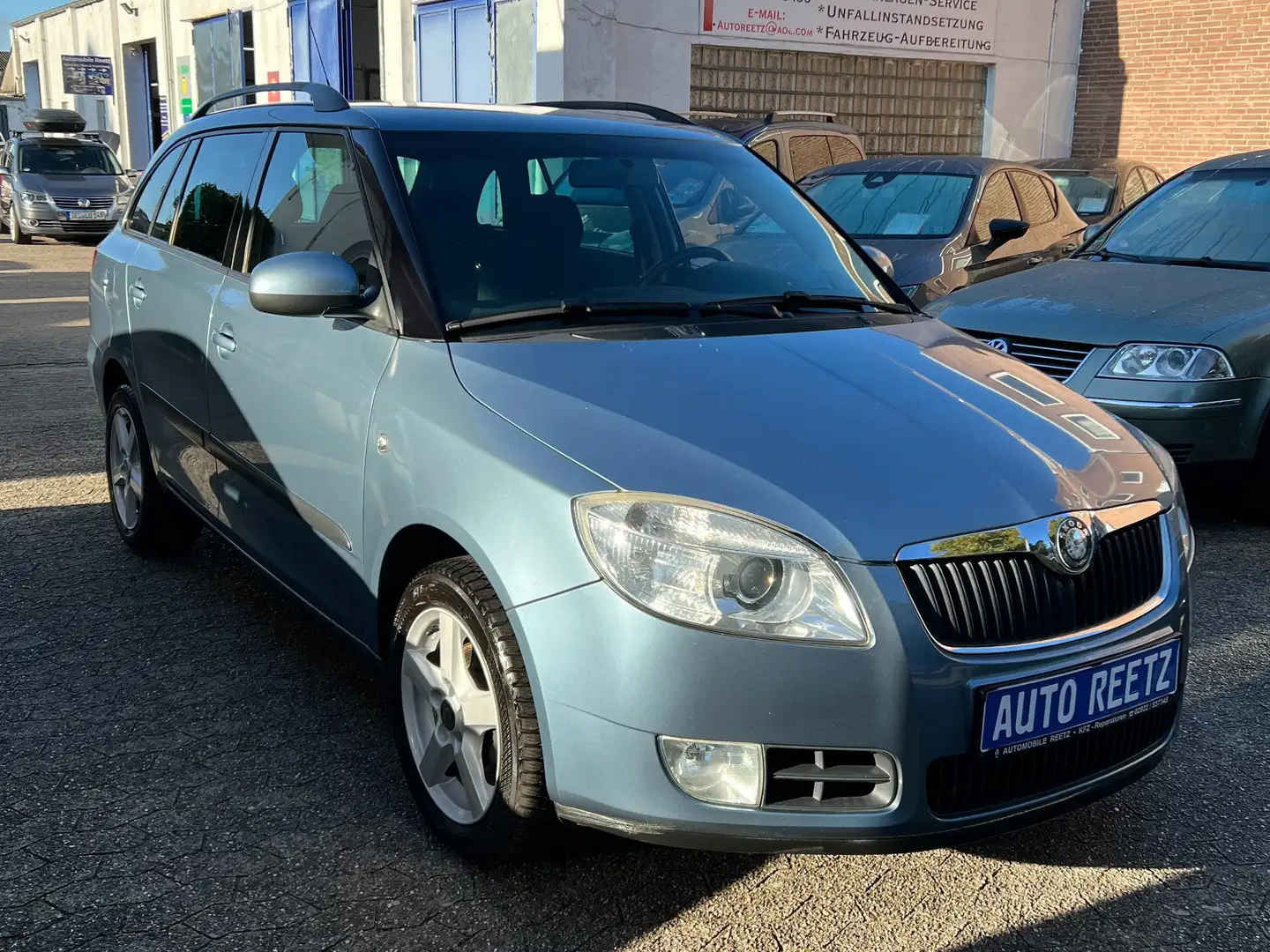 Skoda Fabia TÜV & Inspektion NEU - Klimaanlage - Servo Blau - 2