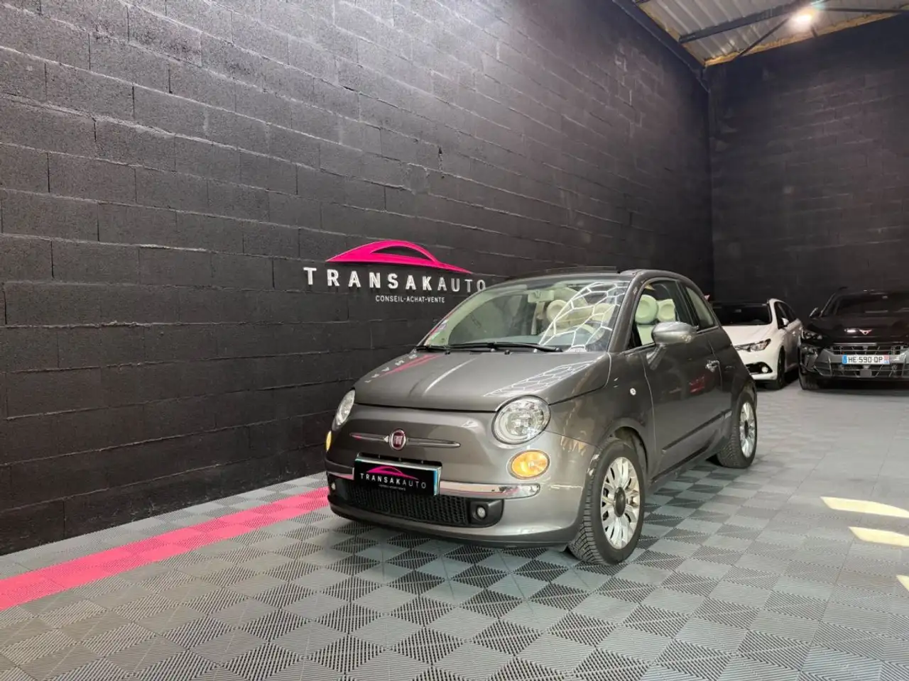 Fiat 500C 1.2 8V 69 ch Lounge Dualogic BOITE AUTOM