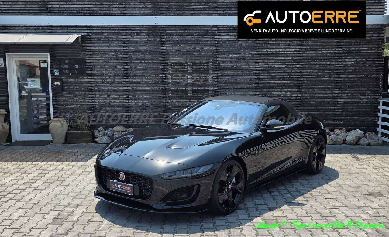 Jaguar F-Type F-Type 2020 Convertibile Cabrio 2.0 i4 R-Dynamic Black rwd 300cv auto