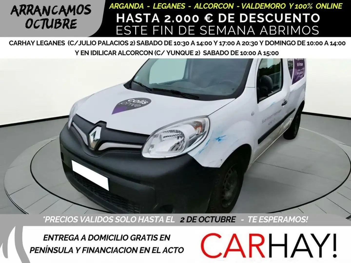 Renault Kangoo Express 1.5DCI Confort 80 Blanco - 1