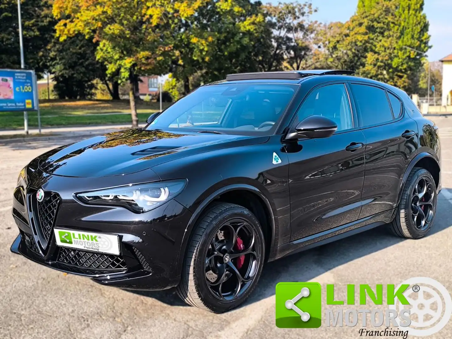 Alfa Romeo Stelvio 2.9 Bi-Turbo V6 520 AT8 Q4 Quadrifoglio Super Spor Nero - 1