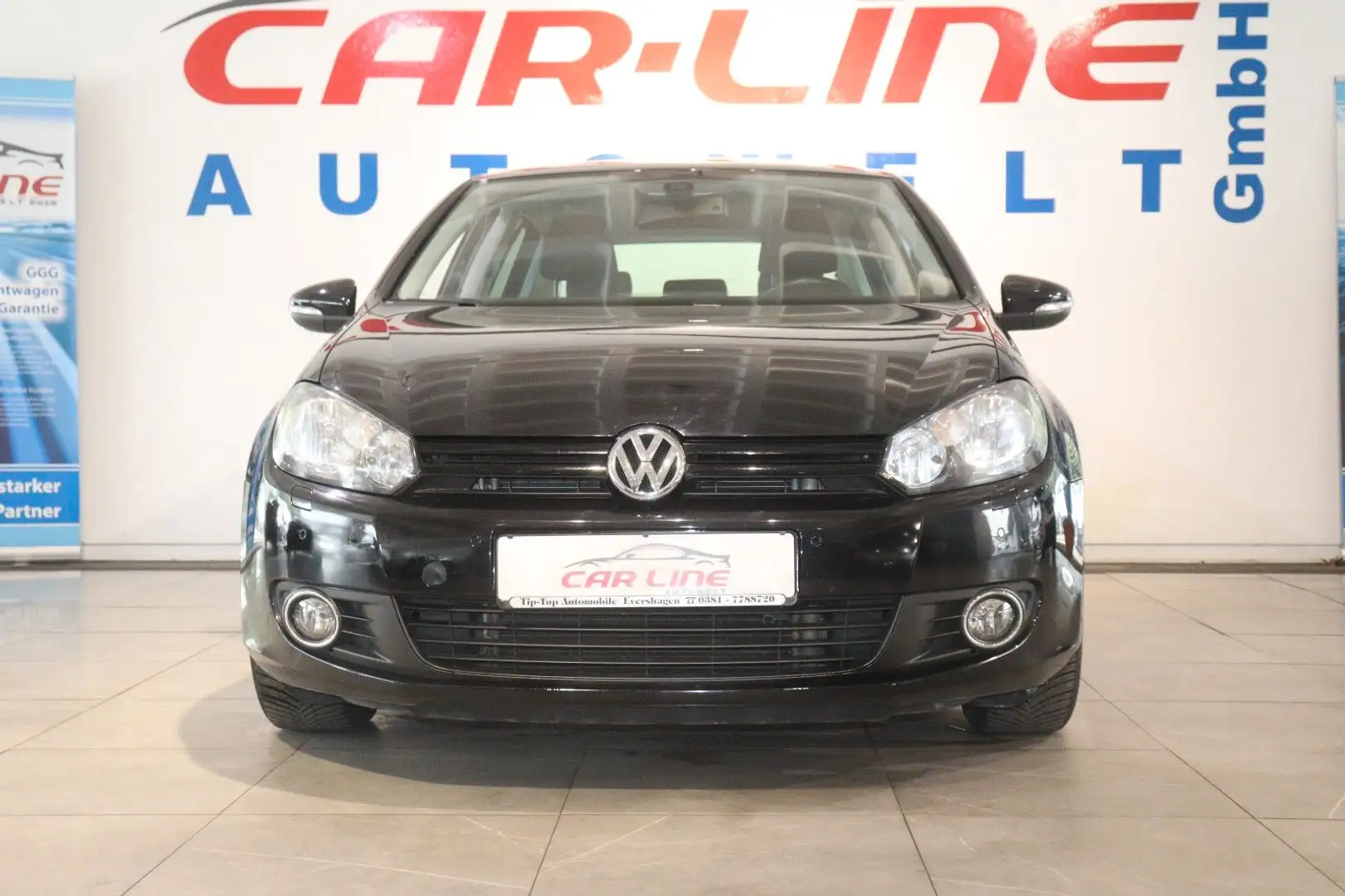 Volkswagen Golf VI Match 4-türig *Klima*SHZ*PDC* Schwarz - 2