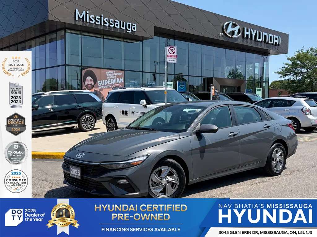 Gray 2025 Hyundai Elantra Sedan Automatic