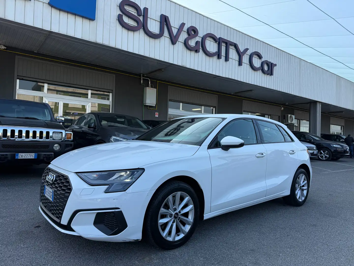 Audi A3 A3 portback Sportback 30 1.5 g-tron  s-tronic Bianco - 1