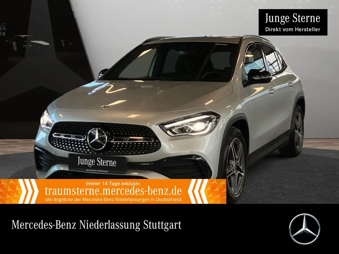 Mercedes-Benz GLA 220 d 4M AMG+NIGHT+LED+KAMERA+8G Plateado - 1