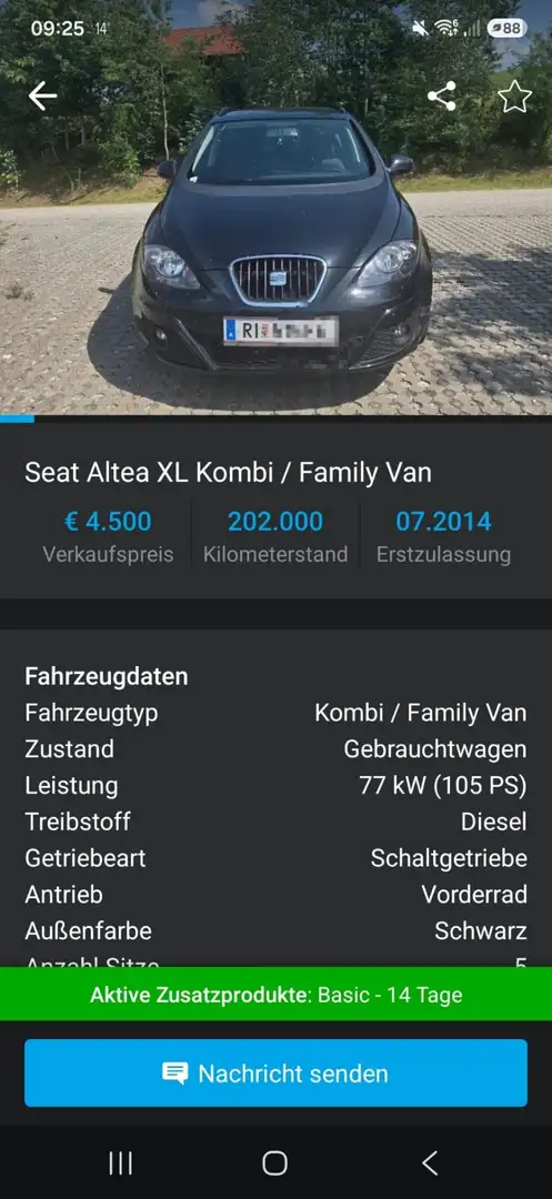 SEAT Altea XL Style Start-Stopp 1,6 CR TDi - 1