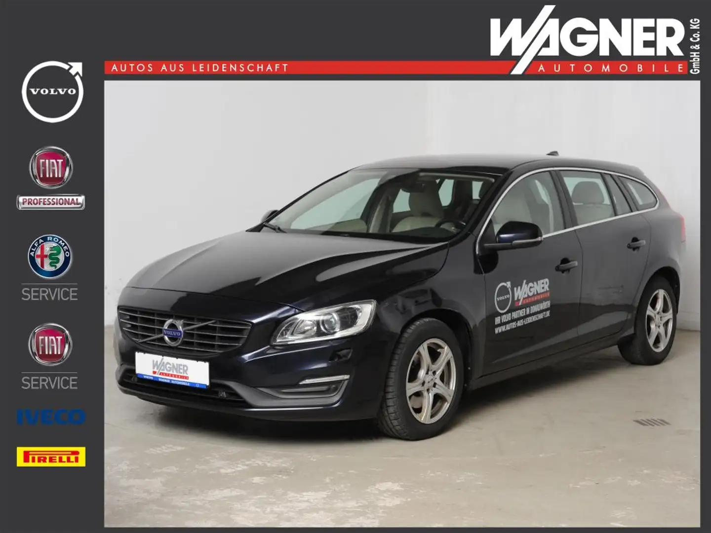 Volvo V60 D3 Geartronic Momentum *AHK * Standheizung* Blau - 1