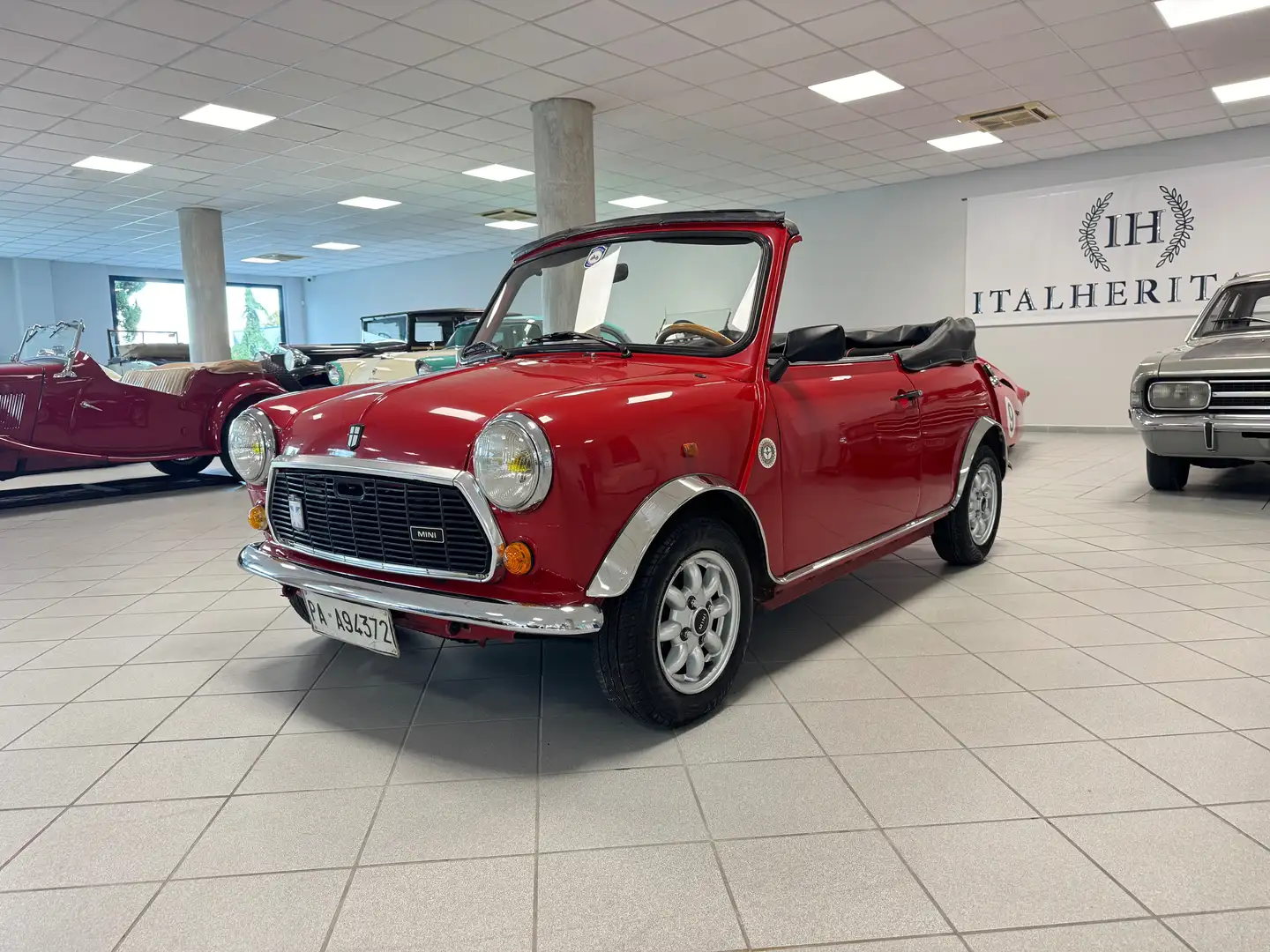 Austin Mini MK II Cabriolet Rosso - 1