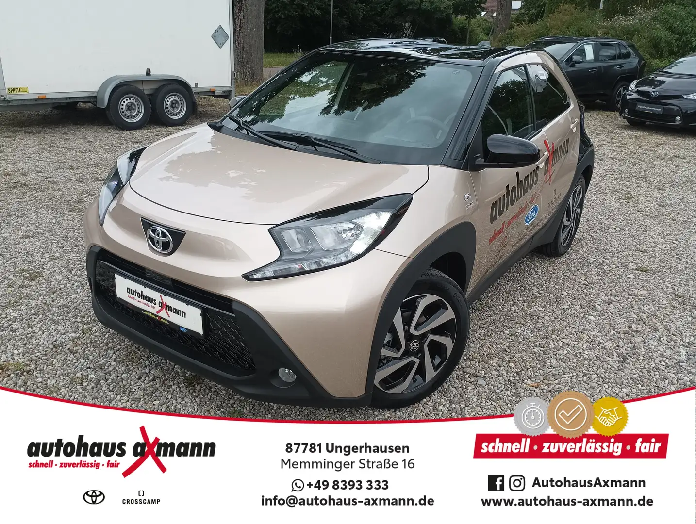 Toyota Aygo X Teamplayer Beige - 1