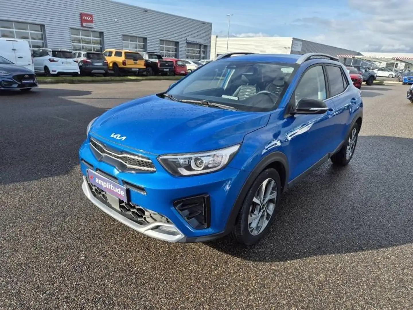 Kia Stonic 1.0 T-GDi 100ch GT Line Bleu - 1