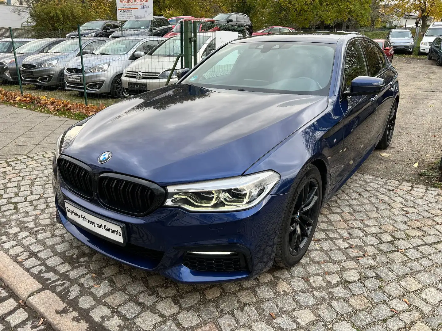 BMW 520 d xDrive M Sport Blau - 1