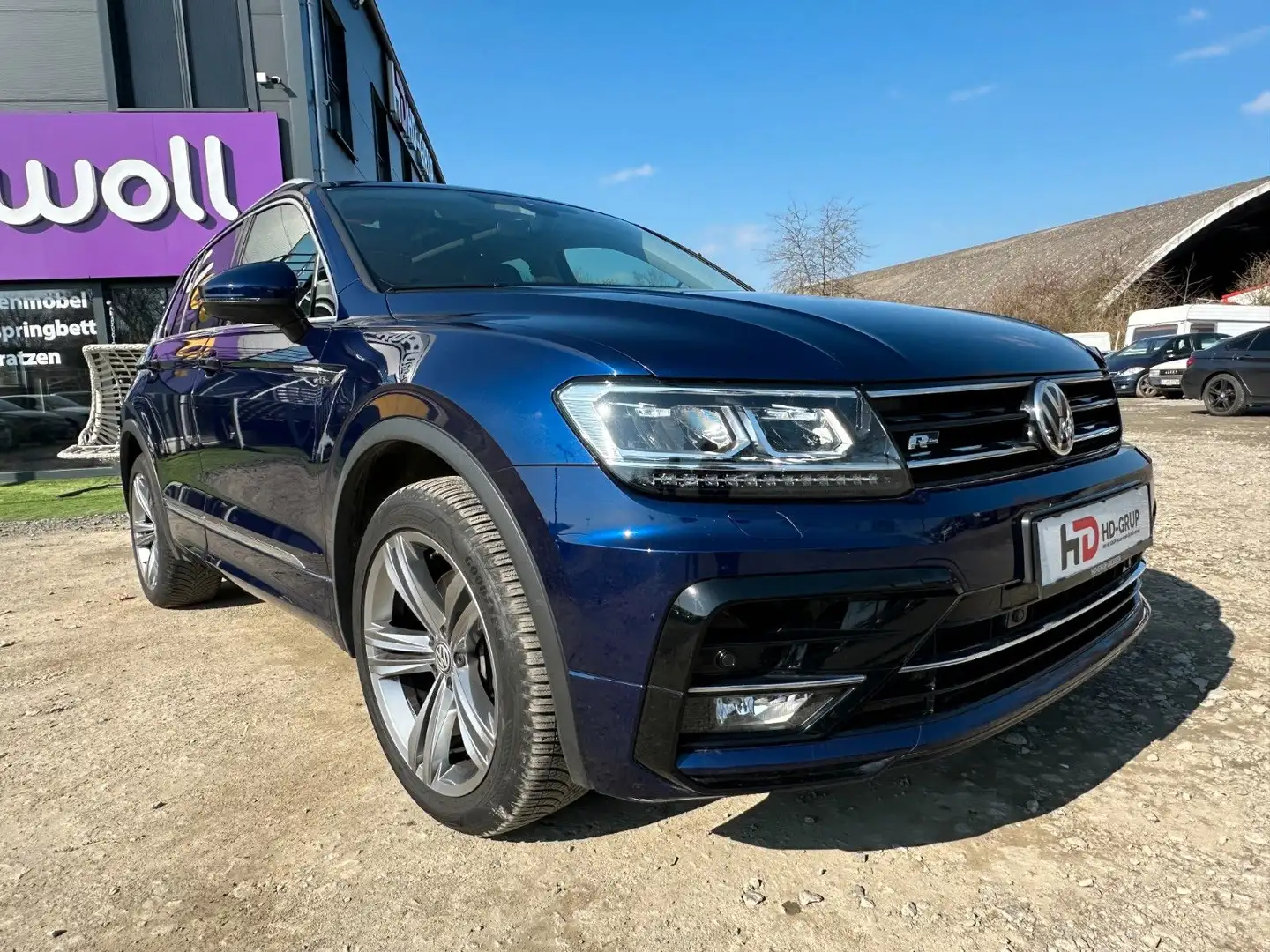 Volkswagen Tiguan R-Line 2.0 4Mot.Pano Navi PDC  Alcantara Blau - 2