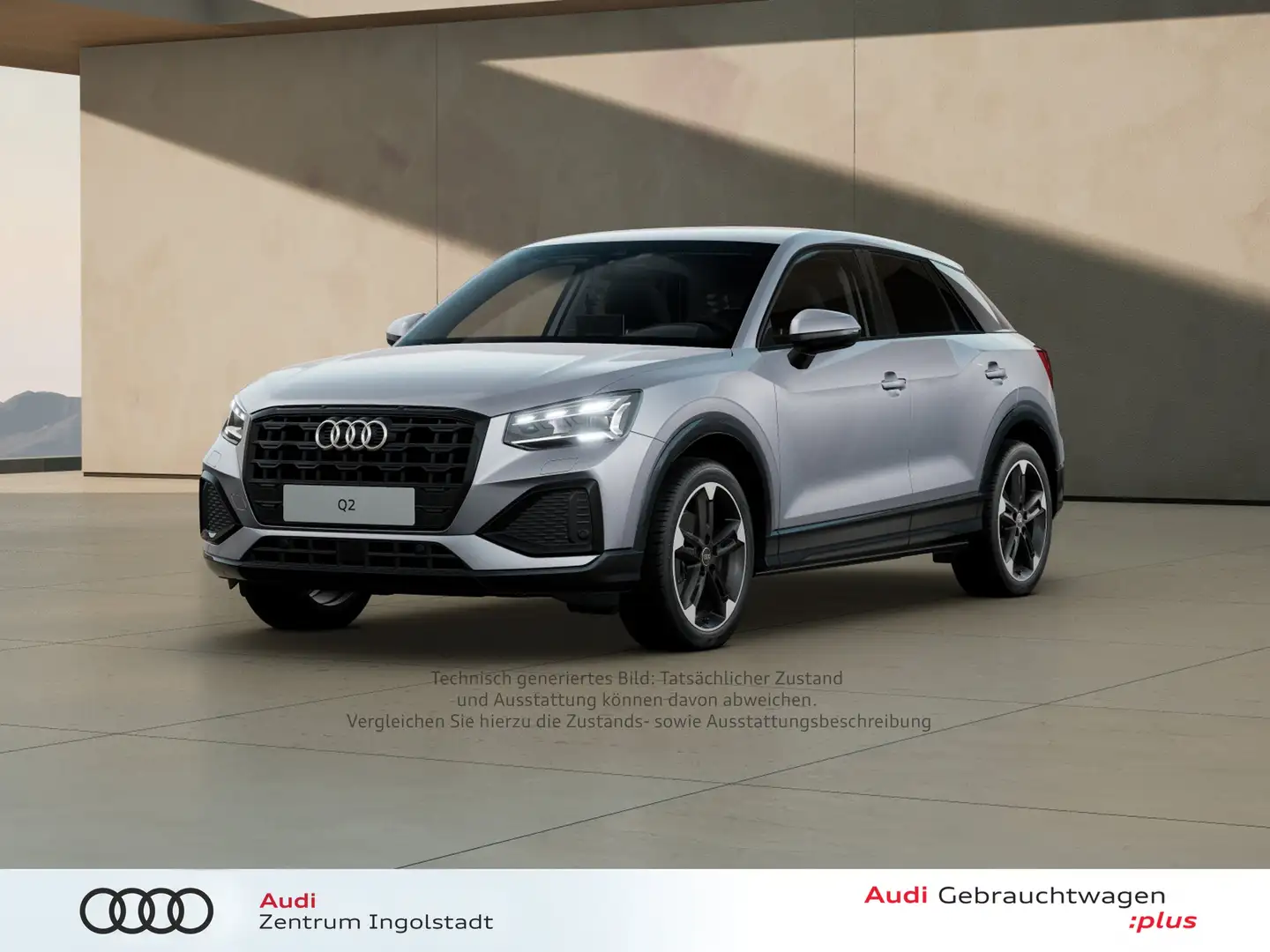 Audi Q2 35 TFSI MATRIX NAVI+ AHK 18" KAM. Advanced Silber - 1