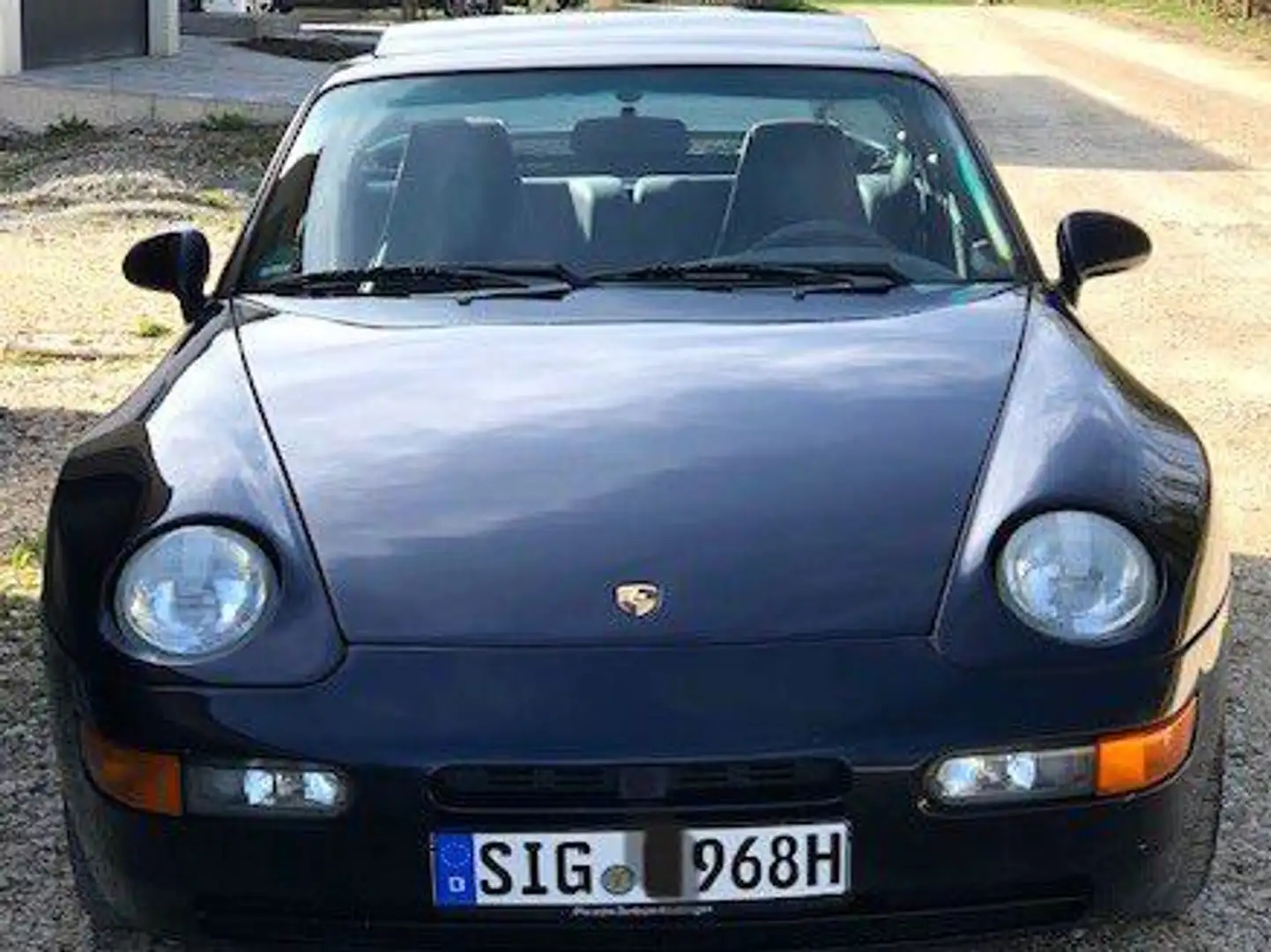 Porsche 968 "Targa", SH-gepflegt, Leder, H-Zulassung Niebieski - 2