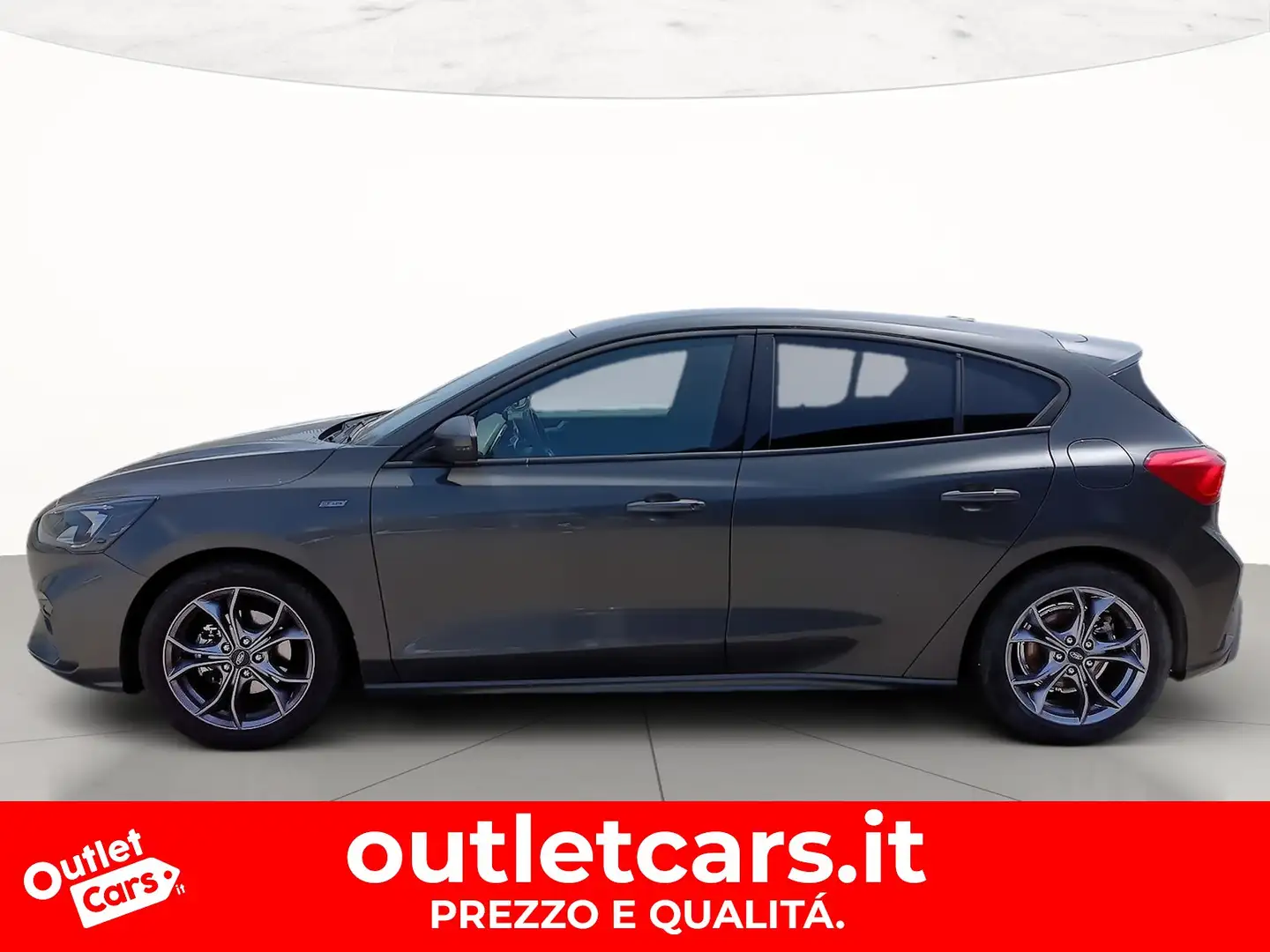 Ford Focus 1.0t ecoboost h st-line 125cv Gris - 2