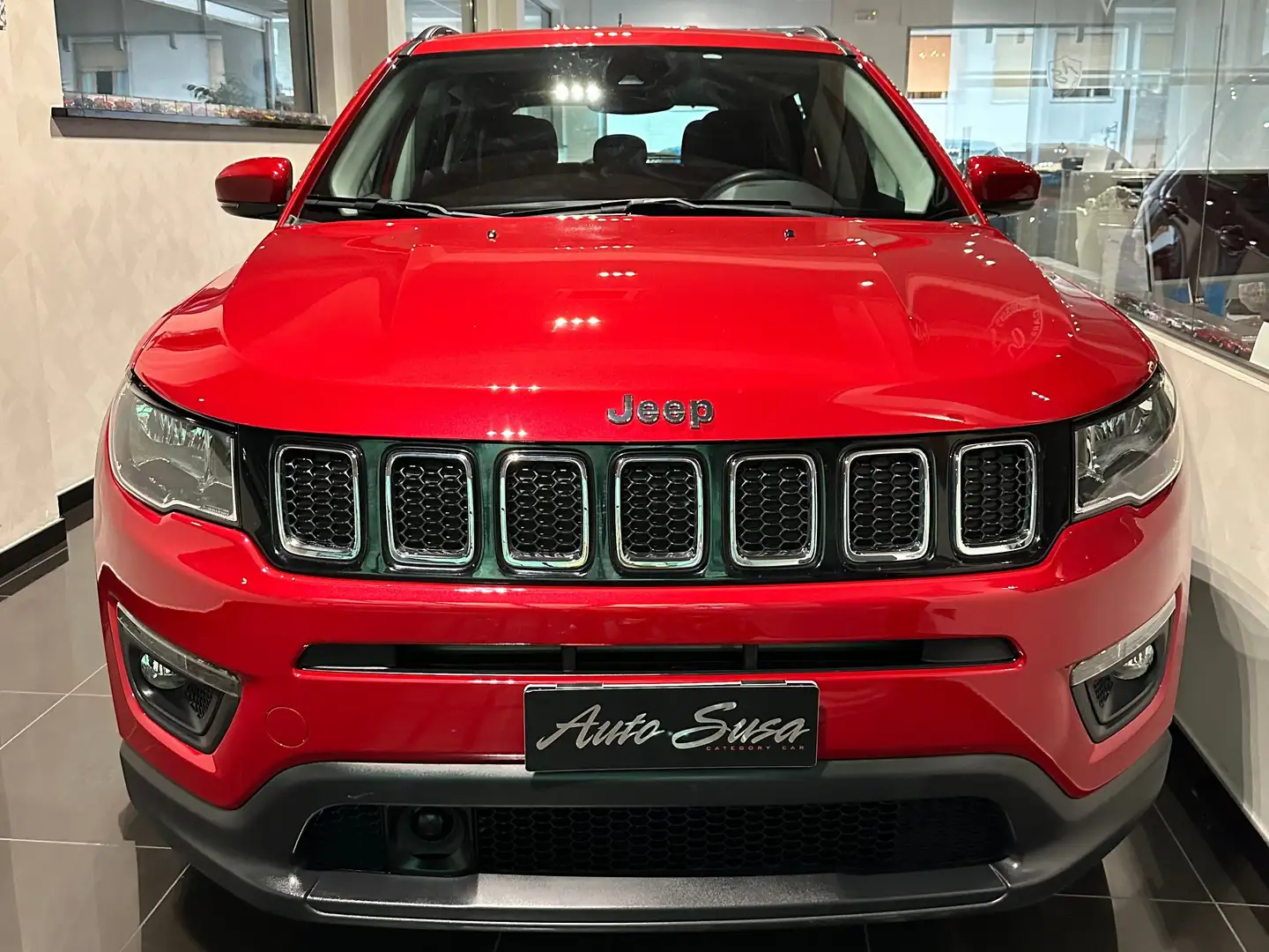 Jeep Compass Compass II 1.4 m-air Longitude 2wd UNICOPROP 39000 Rosso - 2