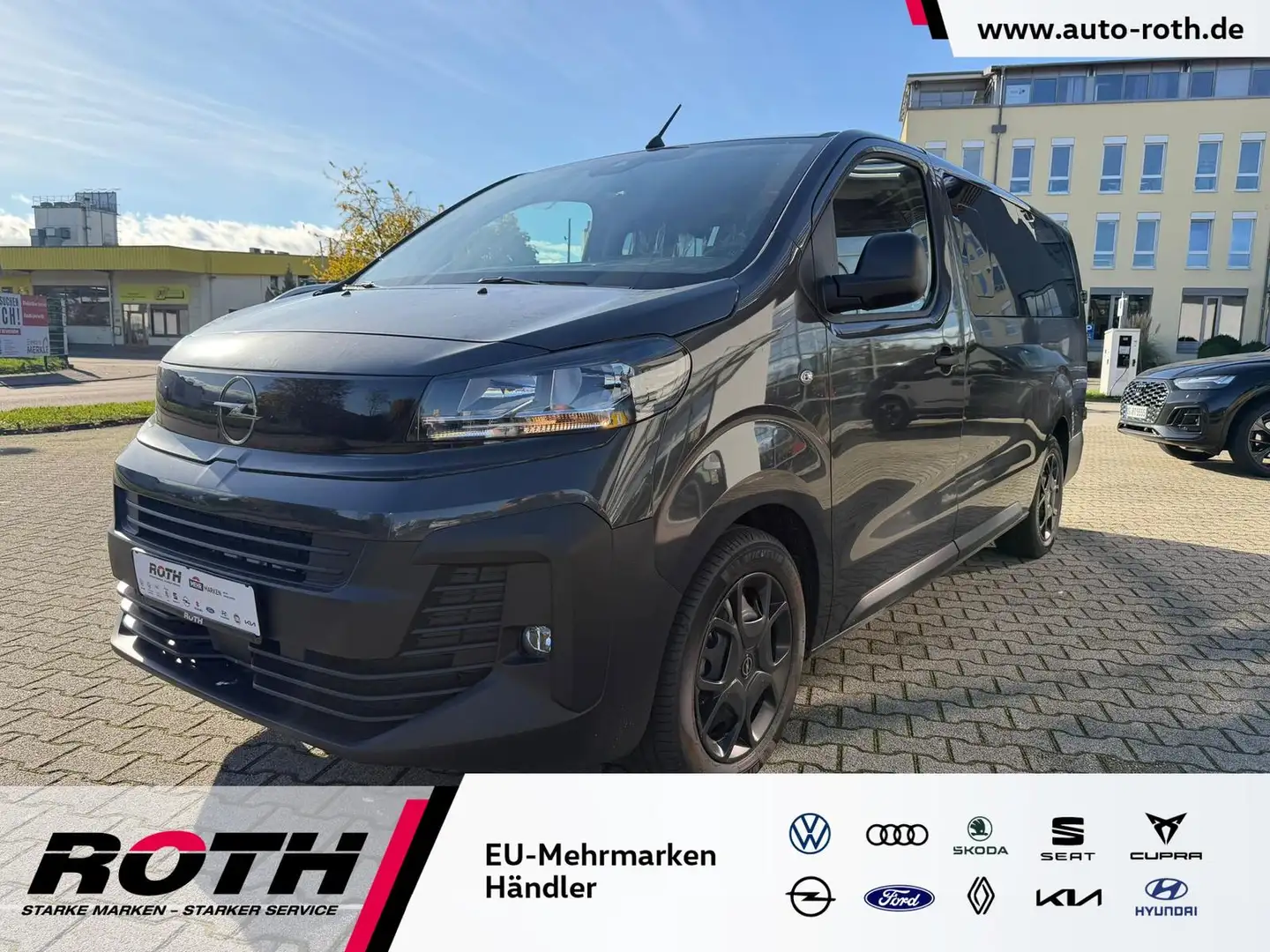 Opel Vivaro Kombi 2.0 TDI L3 9 Sitzer PDC*Kamera*Navi Grau - 1