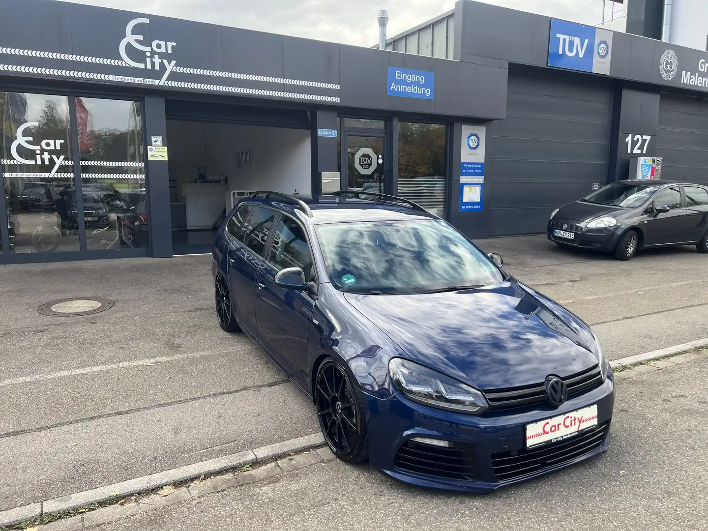 Volkswagen Golf Variant 19Zoll*Alcanta*Leder*Leist-Steig auf 160Ps*FahrW* Blau - 2
