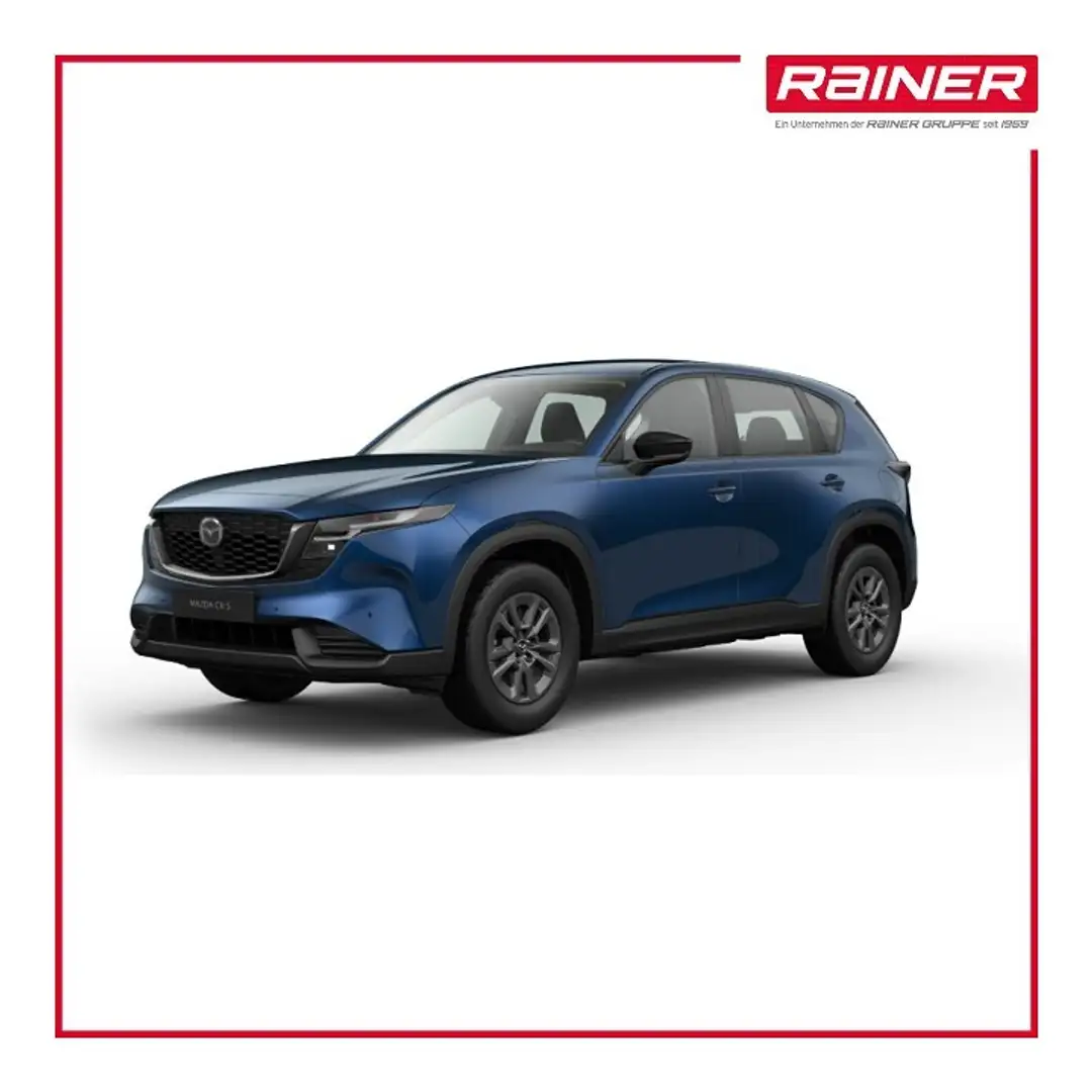 Mazda CX-5 e-Skyactiv G141 MHEV AWD Exclusive-Line Aut. Blau - 1