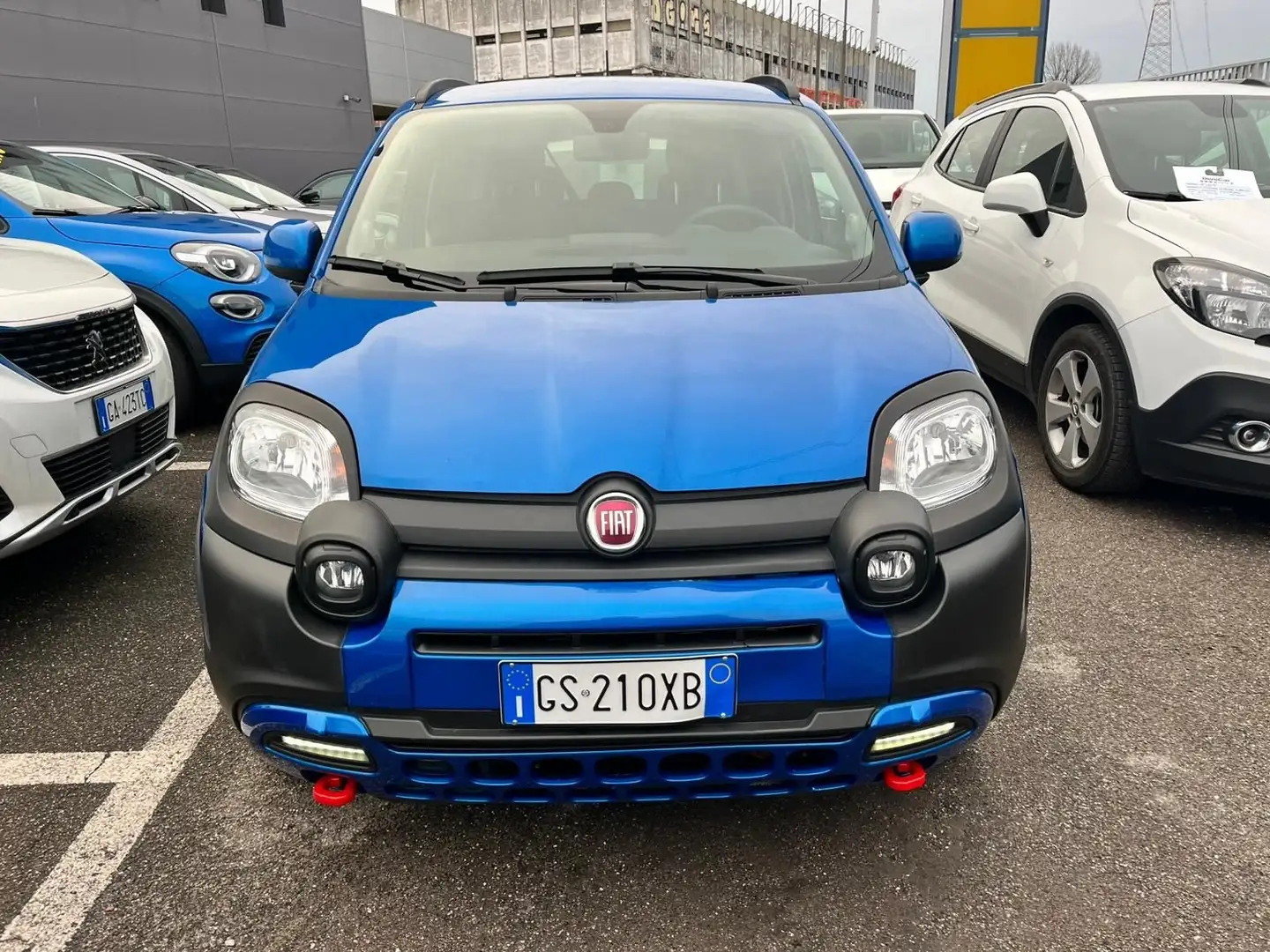 Fiat Panda Panda 1.0 firefly hybrid Cross s Bleu - 2