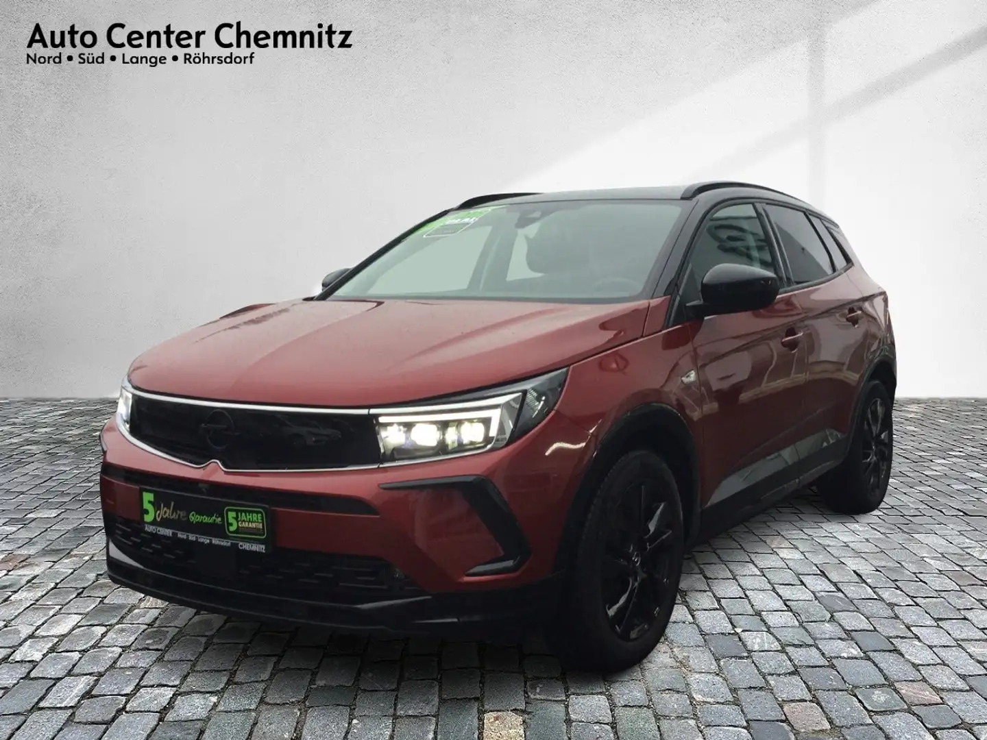 Opel Grandland 1.2 GS Line Matrix/Leder/Ergo/Navi Rot - 2