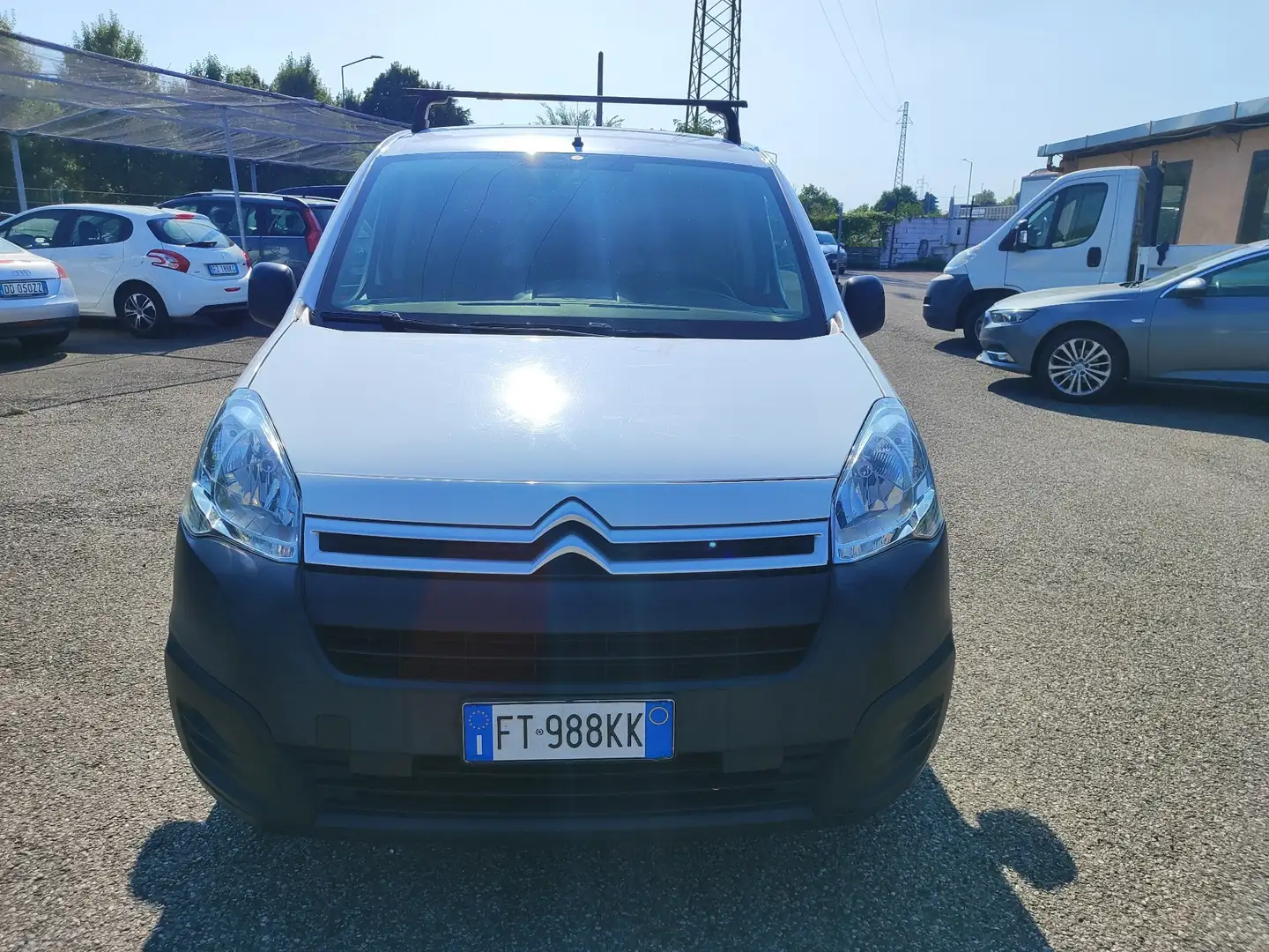 Citroen Berlingo 1.6 blueHdi 3 posti euro 6 Blanc - 1