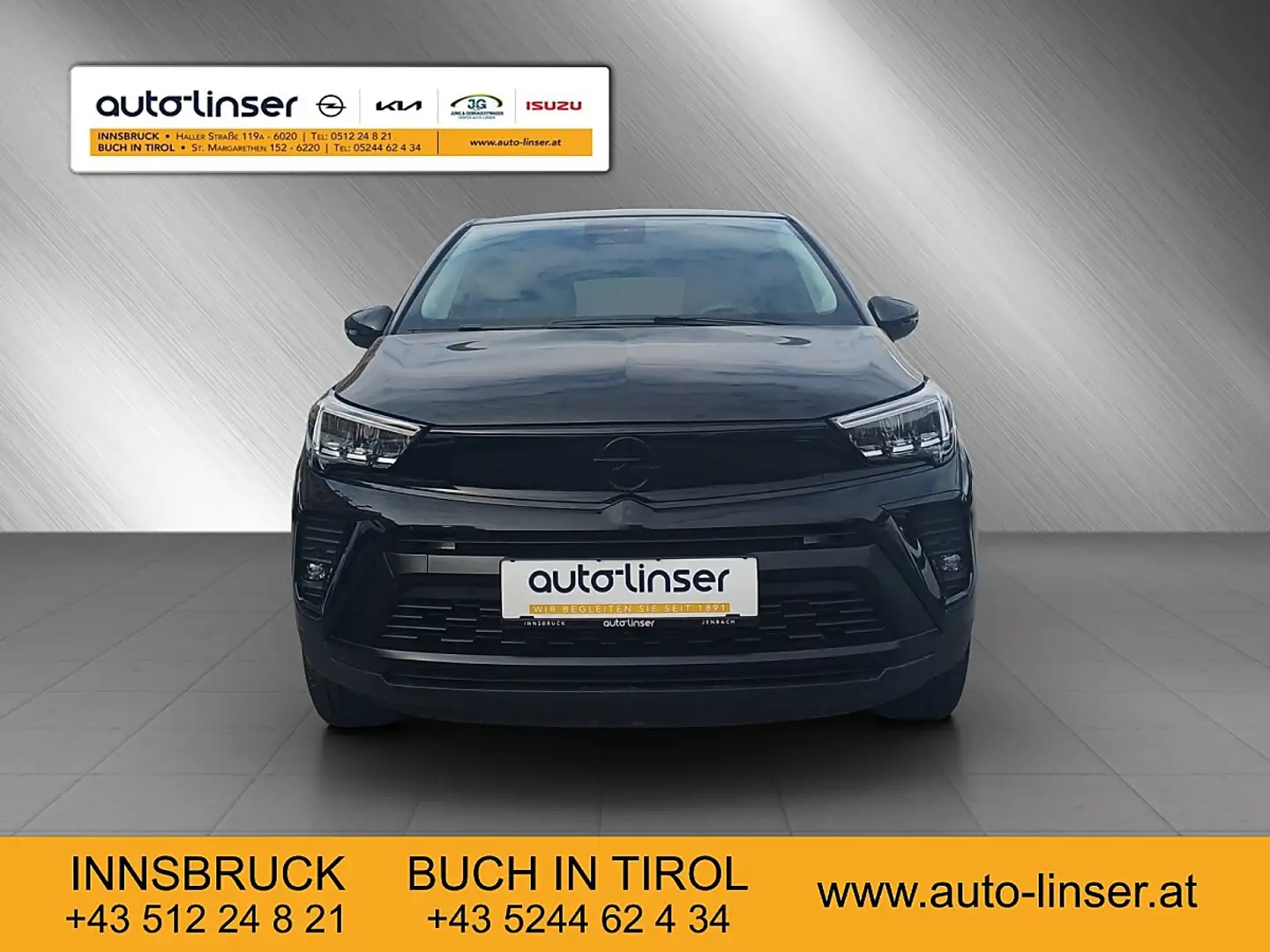 Opel Crossland 1,2 Turbo Elegance Schwarz - 2