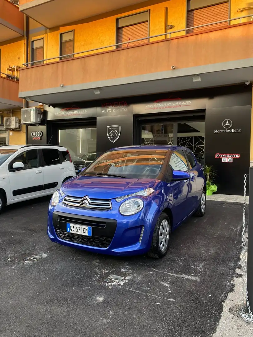 Citroen C1 VTi 72 S&S 3 porte Feel Blu/Azzurro - 1