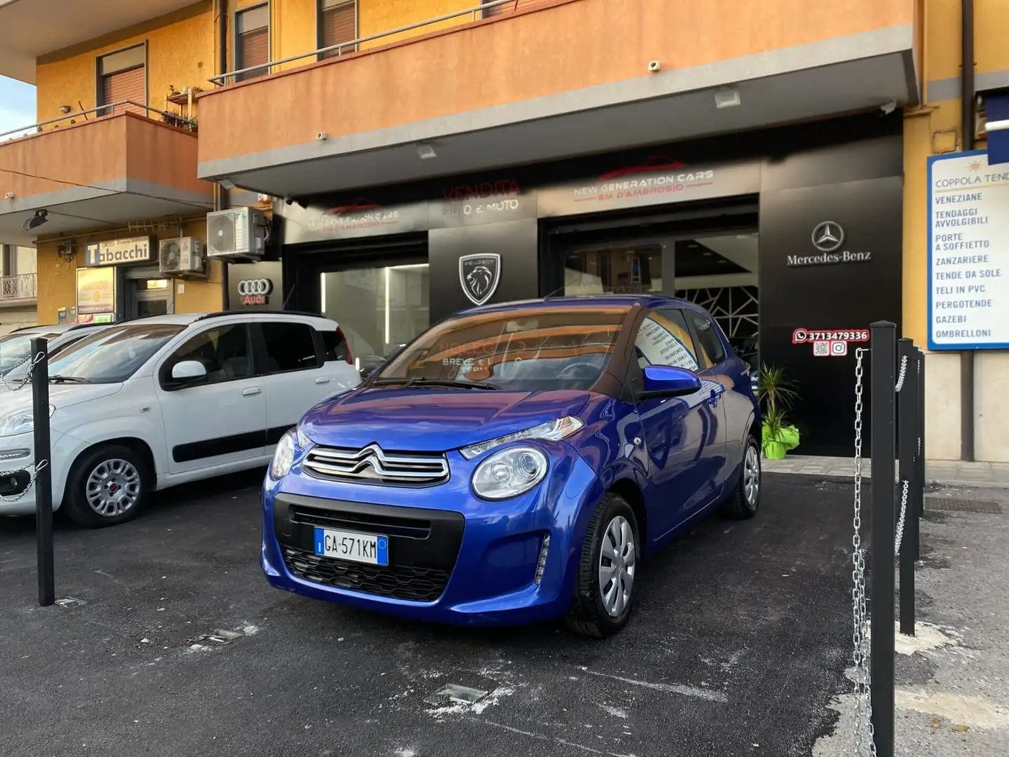 Citroen C1 VTi 72 S&S 3 porte Feel Blu/Azzurro - 2