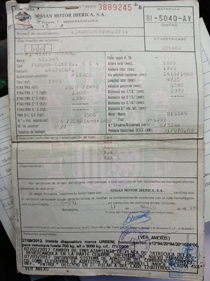 Nissan Patrol Sd33 turbo, foto 8